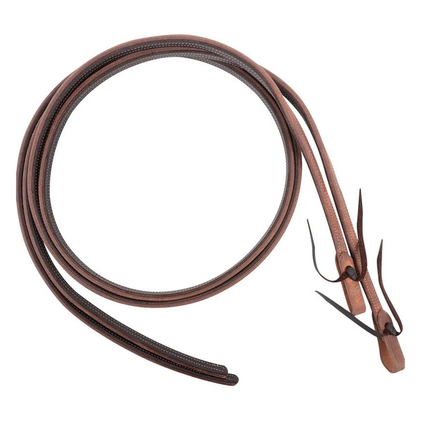product variation MARTIN SADDLERY 5/8in Thick Tied Ends With Double Stitched Heavy Harness And Latigo Split Reins (SR58HHLDS-8) image