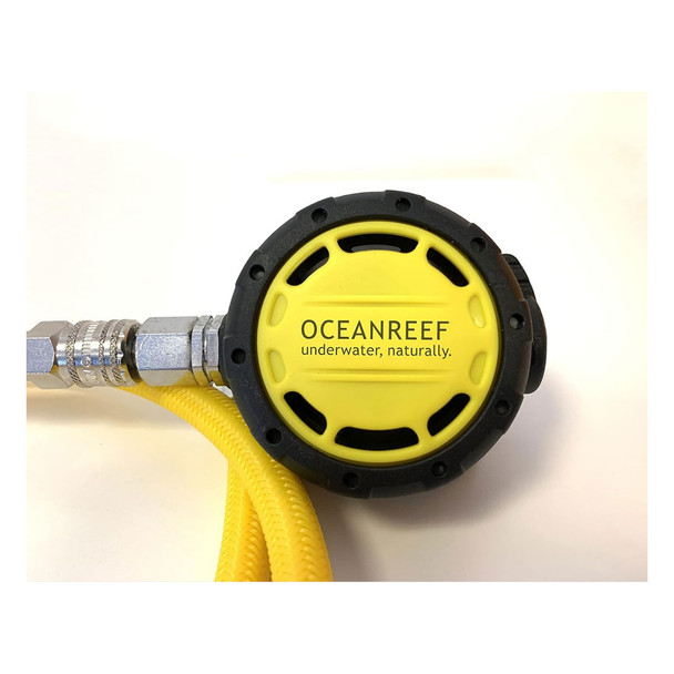 product variation OCEAN REEF Secondary Regulator With Quick Connection Hose Yellow Octopus (OR024900) image