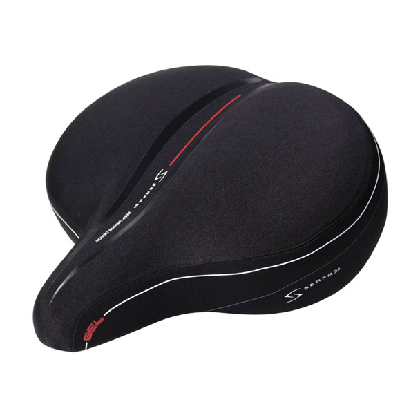 product variation SERFAS Reactive Gel Full Suspension Super Cruiser With Lycra Cover Saddle (CRS-1) image