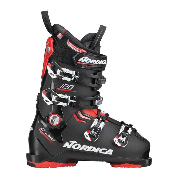 Open Box (Damaged package): NORDICA Men Cruise 120 Boots, Color: Black/Red/White, Size: 28 (05064000N44-28)
