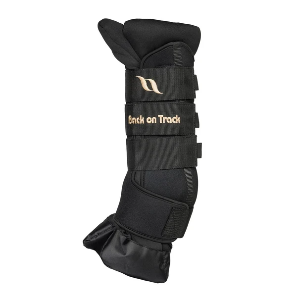 product variation Back on Track Royal Deluxe black quick wraps with Welltex for horses image