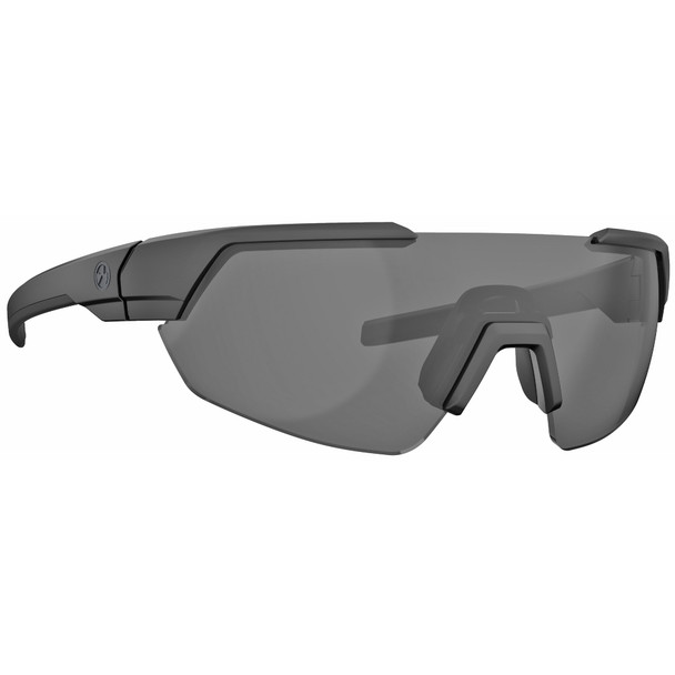 product variation MAGPUL Men's Defiant Black Frame Gray Lenses Tactical Glasses (MAG1044-1-001-1100) image