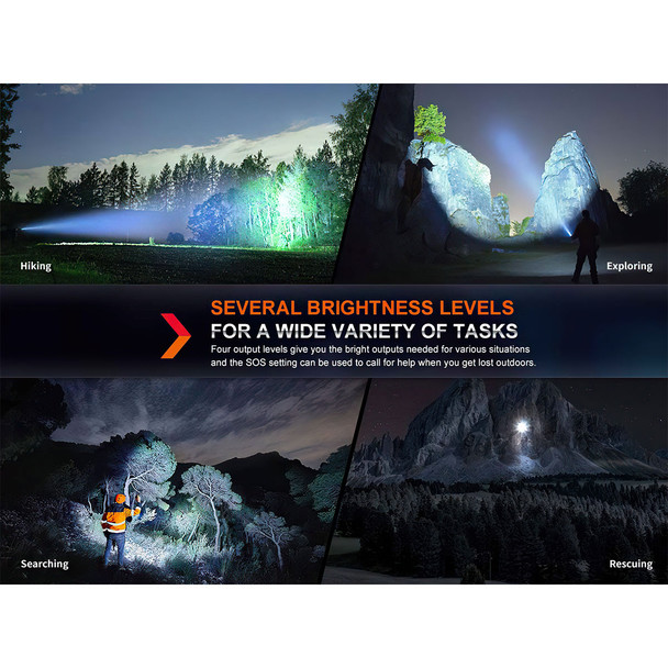 product variation FENIX Flashlight HT18R 2800 Lumens Rechargeable Hunting LED Flashlight (HT18R) image