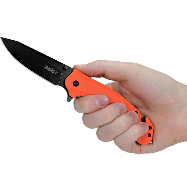 product variation KERSHAW Barricade 3.5in Orange Folding Knife (8650) image