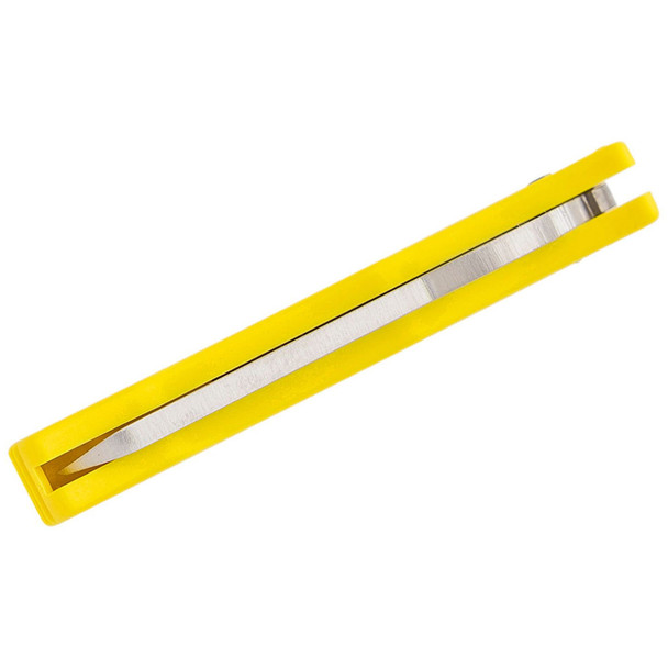 product variation SPYDERCO Manbug Salt 1.9in Yellow Serrated Folding Knife (MYLS) image