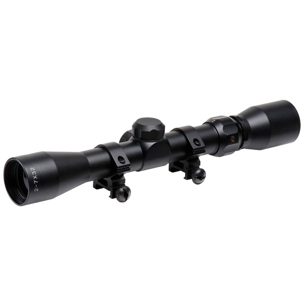 product variation TRUGLO Trushot 2-7x32mm Duplex Reticle Black Riflescope (TG852732B) image