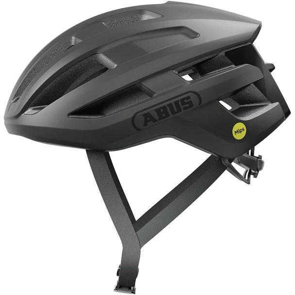 product variation ABUS PowerDome MIPS Velvet Black road cycling helmet with 17 vents image