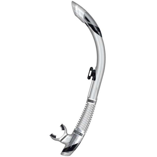 product variation Atomic Aquatics SV2 Flex clear and black semi-dry scuba snorkel image