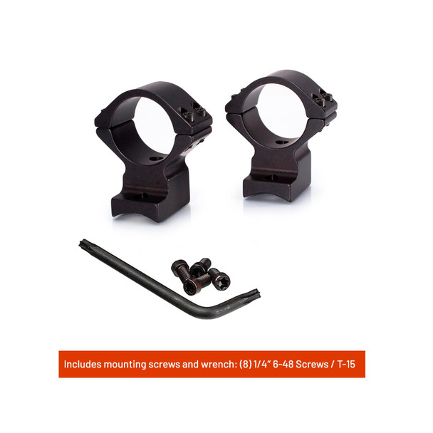 product variation TALLEY Browning X-Bolt 34mm Medium Scope Rings (840735) image