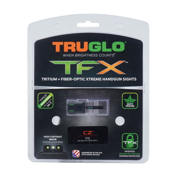 product variation TRUGLO TFX CZ P10 Handgun Sights (TG13CZ2A) image