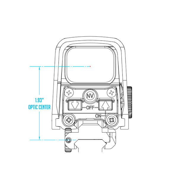 product variation SCALARWORKS Leap/15 Eotech XPS 1.93in Height Mount (SW2500) image