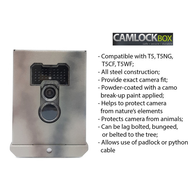 product variation CAMLOCKBOX Gardepro Standard Duty T5/T5NG/T5CF/T5WF Security Box (750000) image