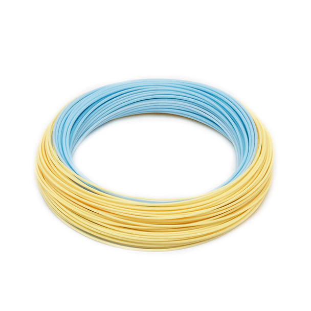 product variation RIO PRODUCTS Premier Technical Trout WF5F Sky Blue/Peach Fly Line (6-19262) image