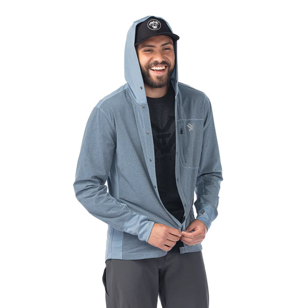 product variation VORTEX Men's Sun Slayer Snap Front Bering Sea Long Sleeve Shirt (124-08-BES) image