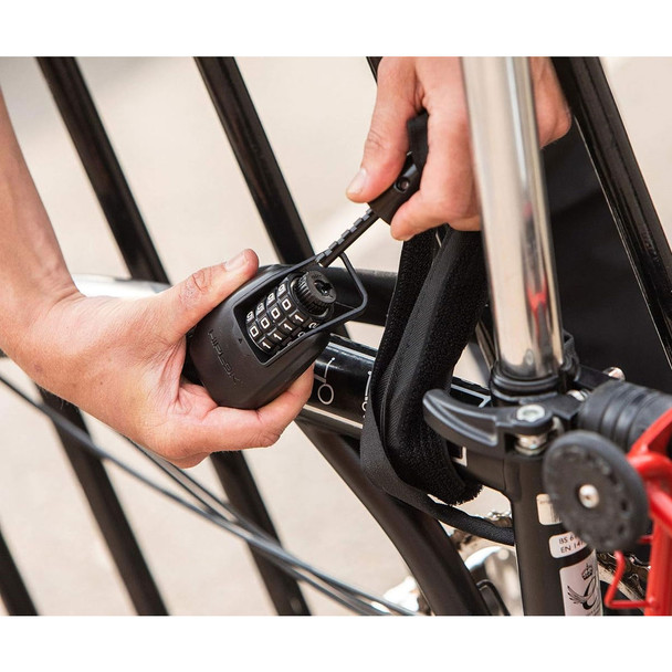 product variation HIPLOK Spin 6mm x 75cm Black Chain Lock (SP1AB) image