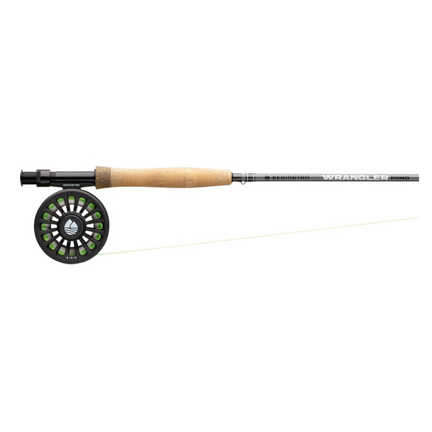 product variation REDINGTON Crosswater IV 4/5/6 Black Pre-Spooled Reel With 5wt Line (5-5515R45601SP) image