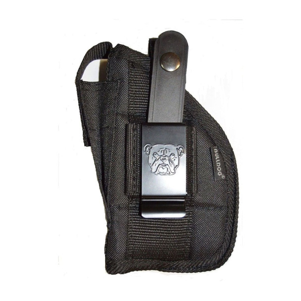 product variation BULLDOG CASES Extreme Belt And Clip Black Ambi Holster Fits Compact Autos with 2 1/2"-3 3/4" Barrels with Laser/Light (FSN-19C) image