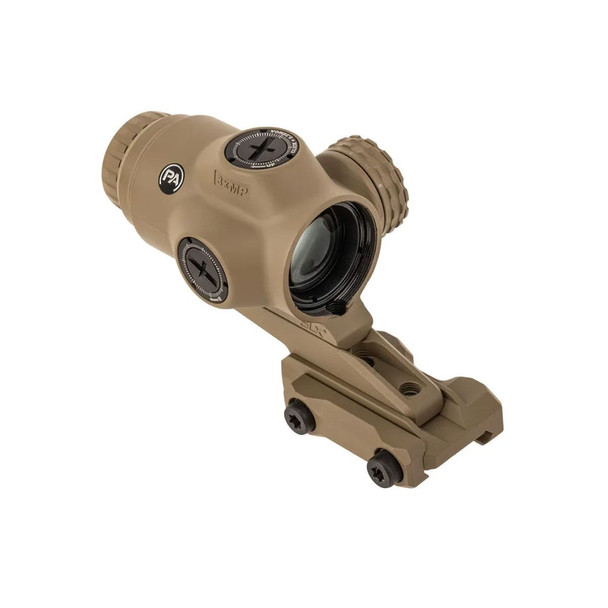 product variation PRIMARY ARMS SLx 3x MicroPrism FDE Red Dot Sight with Red Illuminated ACSS Raptor 5.56/.308 Reticle (PA-SLX-3XMP-RAPTOR-5YP-FDE) image