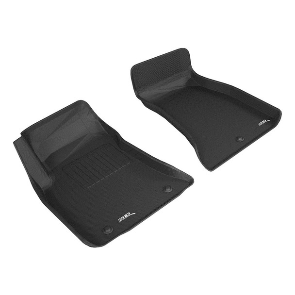 product variation 3D MAXPIDER Kagu Black R1 Floor Liners for Dodge Challenger RWD 2015-2023 (L1DG02611509) image