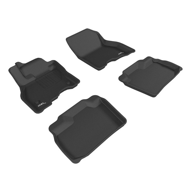 product variation 3D MAXPIDER Kagu Black R1/R2 Floor Liners for Nissan Leaf 2013-2019 (L1NS09301509) image