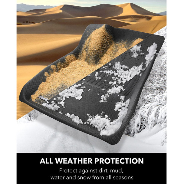 product variation 3D MAXPIDER Kagu Black R1/R2 Floor Liners for Tesla Model X 5-Seat 2016-2021 (L1TL01101509) image