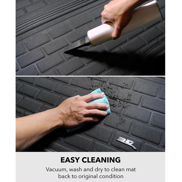 product variation 3D MAXPIDER Kagu Black Cargo Liner for Tesla Model X 5-Seat 2022 (M1TL0461309) image