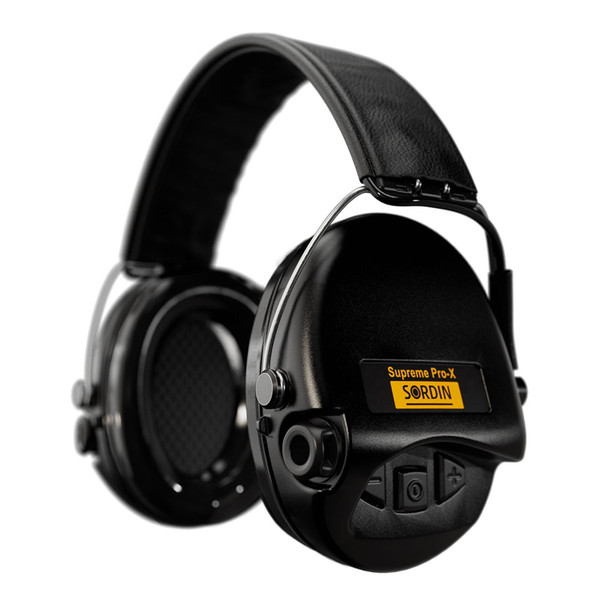 product variation NORMA USA Sordin Supreme Pro-X Black PVC Leather Headband (202299002) image