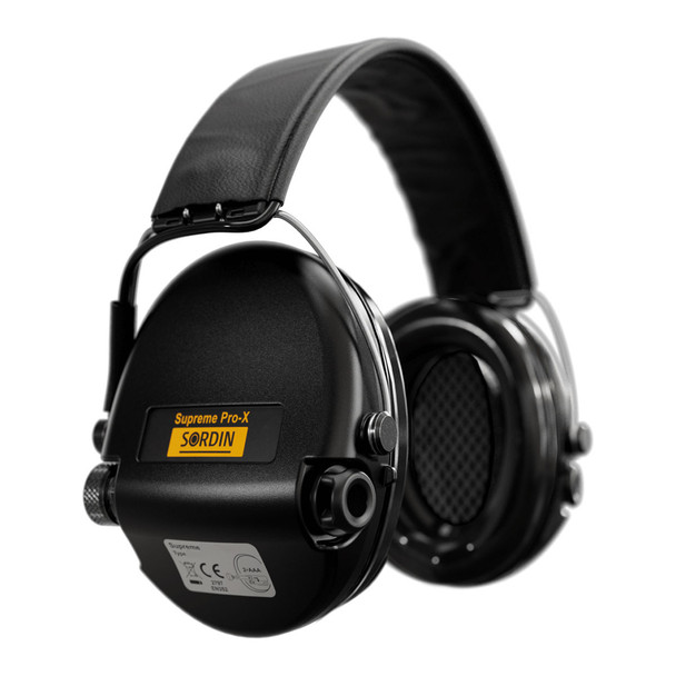 product variation NORMA USA Sordin Supreme Pro-X Black PVC Leather Headband (202299002) image