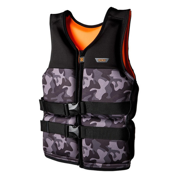product variation RONIX Boy's Neptune Capella 3.0 Black Junior US/CA CGA Life Vest (244142) image