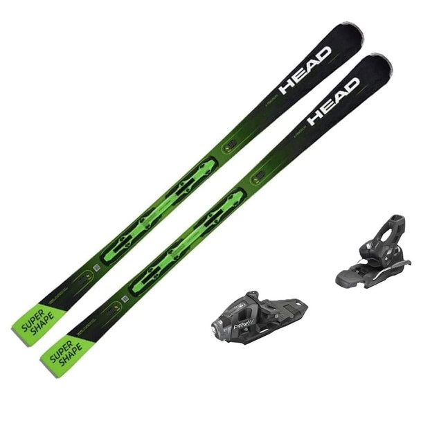 product variation HEAD Unisex Supershape e-Magnum 170cm Performance Ski with 11 GW Alpine Bindings (313301-170+114352) image