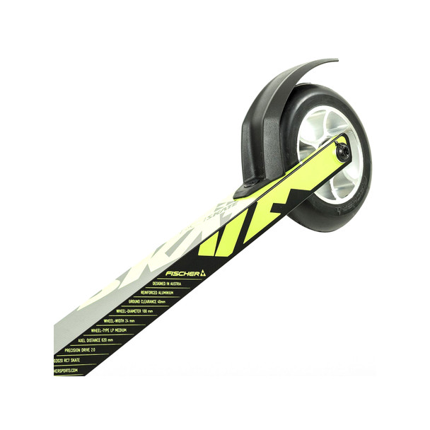 product variation FISCHER RC7 Black/Yellow Skate Mounted Rollerskis (MV02020) image