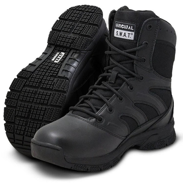 product variation ORIGINAL SWAT Men's Force 8in Side-Zip Black Boots (155201) image