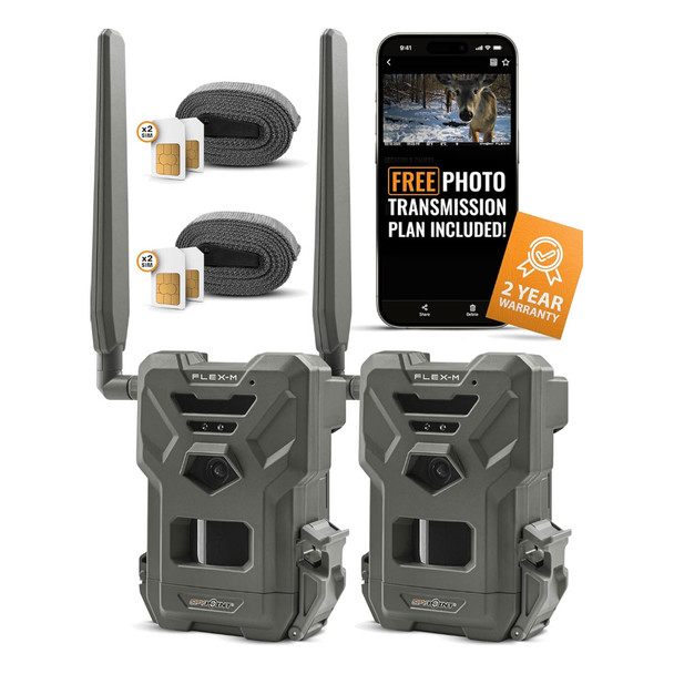 product variation SPYPOINT Flex-M Twin Cellular Trail Camera (FLEX-M-TWIN) image