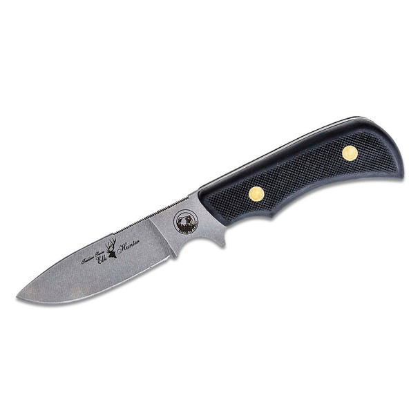 product variation KNIVES OF ALASKA Trekker Elk Hunter 4.375in Suregrip Black Fixed Knife (00161FG) image