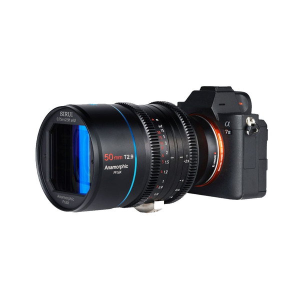 product variation SIRUI 50mm T2.9 1.6X Full-Frame Anamorphic Lens (FFEK6-E) image