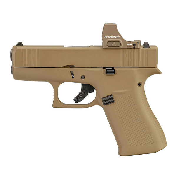 product variation Defender-CCW 3 MOA Micro Red Dot Sight (Black) w/ Force On Force Cap image