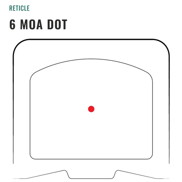 product variation Defender-ST 6 MOA Micro Red Dot Sight (Black) w/ Pro 45 Degree Offset Accessory Picatinny Mount image
