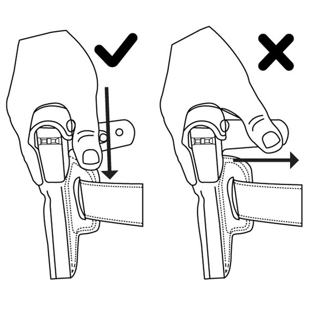 product variation GALCO Ankle Glove Black RH Holster For Sig Sauer P365 X-Macro W/Wo Red Dot (AG894RB) image