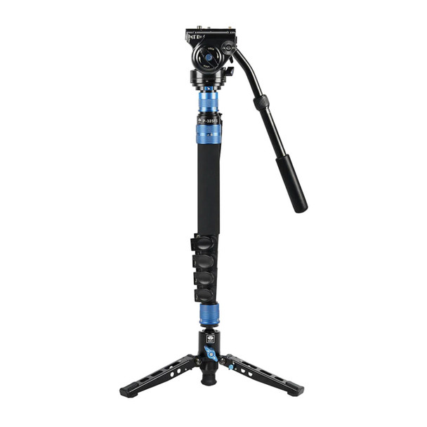 product variation SIRUI P325FS 5 Section Carbon Fiber 360 Panning Monopod With VH-10 Fluid Video Head image
