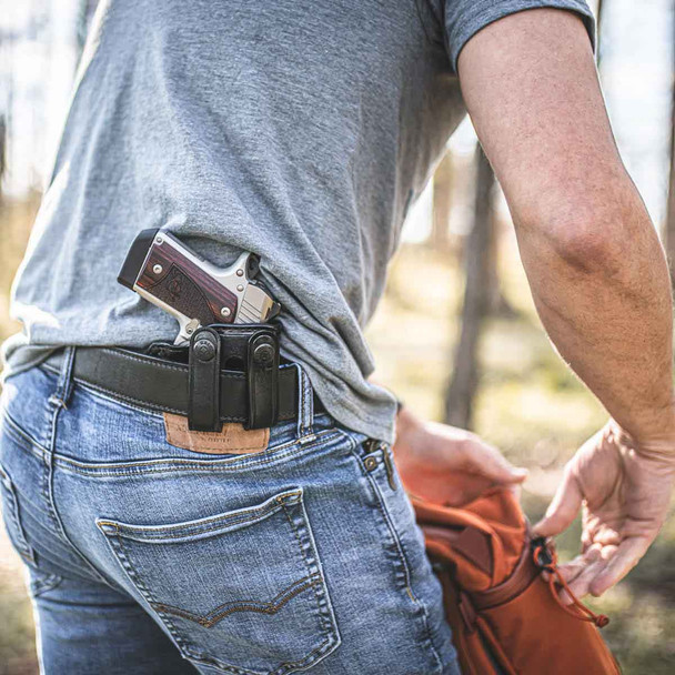 product variation GALCO Summer Comfort Black Right Hand Inside Waistband Holster for Glock 43 (SUM800RB) image