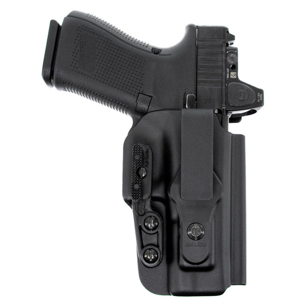 product variation GALCO Triton 3.0 Kydex Strongside/Crossdraw Black Right Hand Inside Waistband Holster for Arex Delta / Glock 17 (TR3-224RB) image