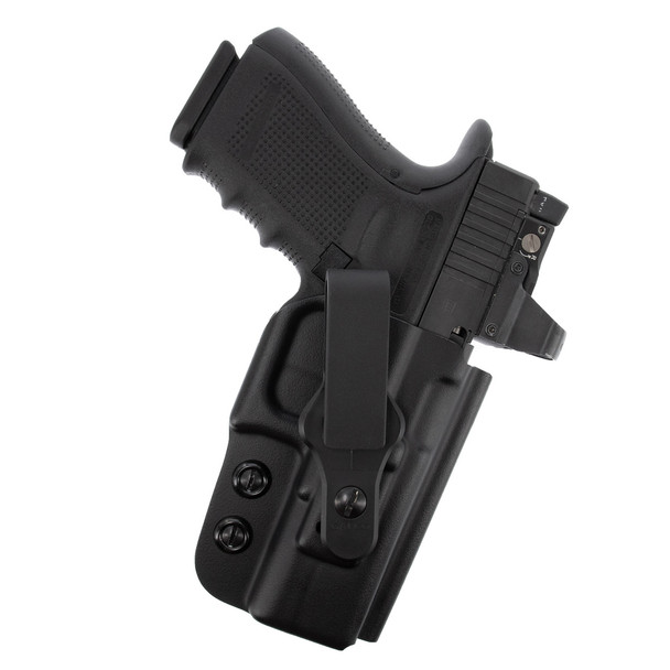 product variation GALCO Triton 3.0 Kydex Strongside/Crossdraw Black Right Hand Inside Waistband Holster for Arex Delta / Glock 17 (TR3-224RB) image