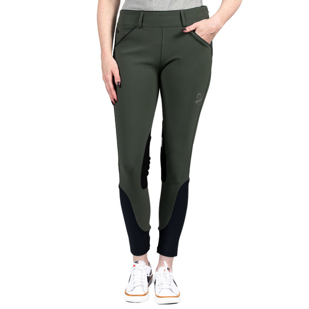 AP HASSINGER Women's The Wellington Green Side Zip Breeches (1013)