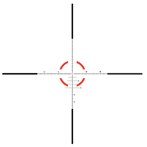 product variation TRIJICON Credo HX 1-10x28 Red/Green MOA Segmented Circle Enhanced Reticle Riflescope (CRHX1028-C-2900049) image