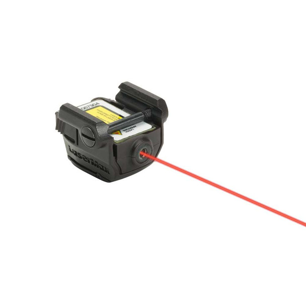 product variation LaserMax Micro II red laser sight mounted on a compact pistol Picatinny rail image