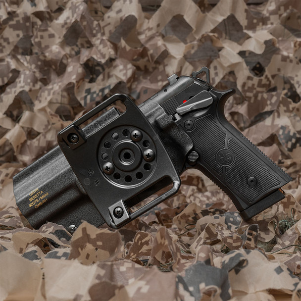 product variation GRITR OWB Kydex Right Hand Pistol Holster Fits Beretta 92/M9 Frame Models image