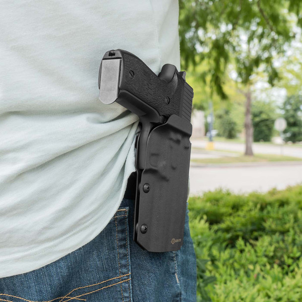 product variation GRITR OWB Kydex Right Hand Pistol Holster Fits Sig Sauer P226 image