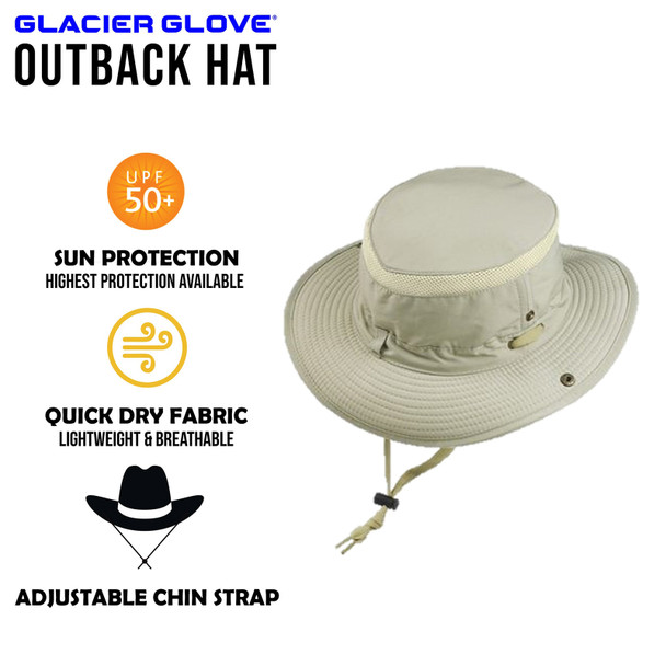 product variation GLACIER GLOVE Outback Hat (50KKGR) image