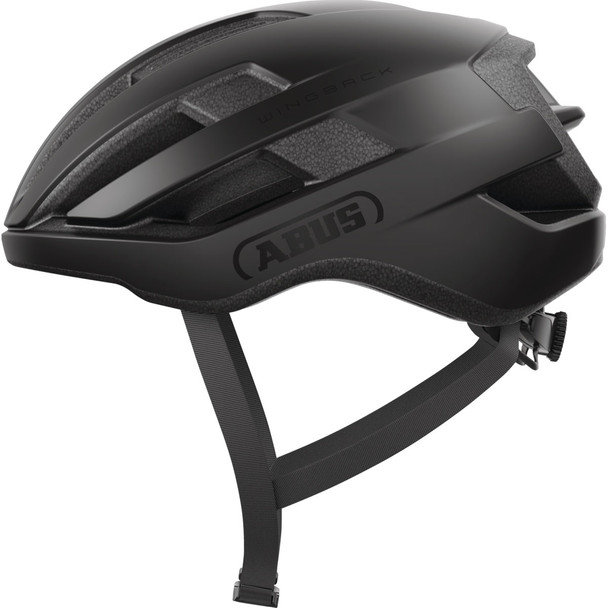 product variation ABUS WingBack Velvet Black road cycling helmet with 17 vents image