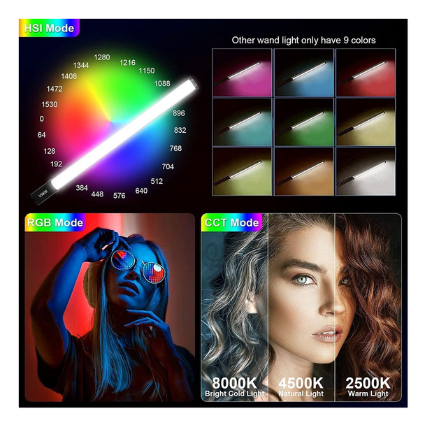 product variation SIRUI T120 Pro Dual-Purpose Telescopic Tube Light (T120PRO) image